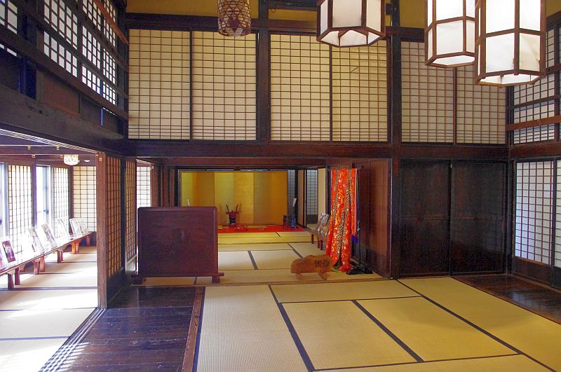 挙式の控室?(かやぶきの郷薬師温泉 旅籠)