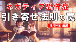 引き寄せの法則でネガティブ恐怖症になる・日月神示が警告・とらわれ過ぎると失敗する・ポイントは体主霊従から霊主体従